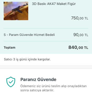 Sahibinden'de Param Güvende Komisyonu Mağduriyeti