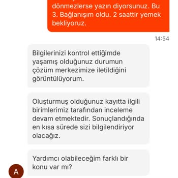 Yanlış Sipariş Ve Yetersiz Müşteri Hizmeti