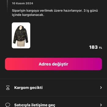 Gardrops Kargo Sorunu