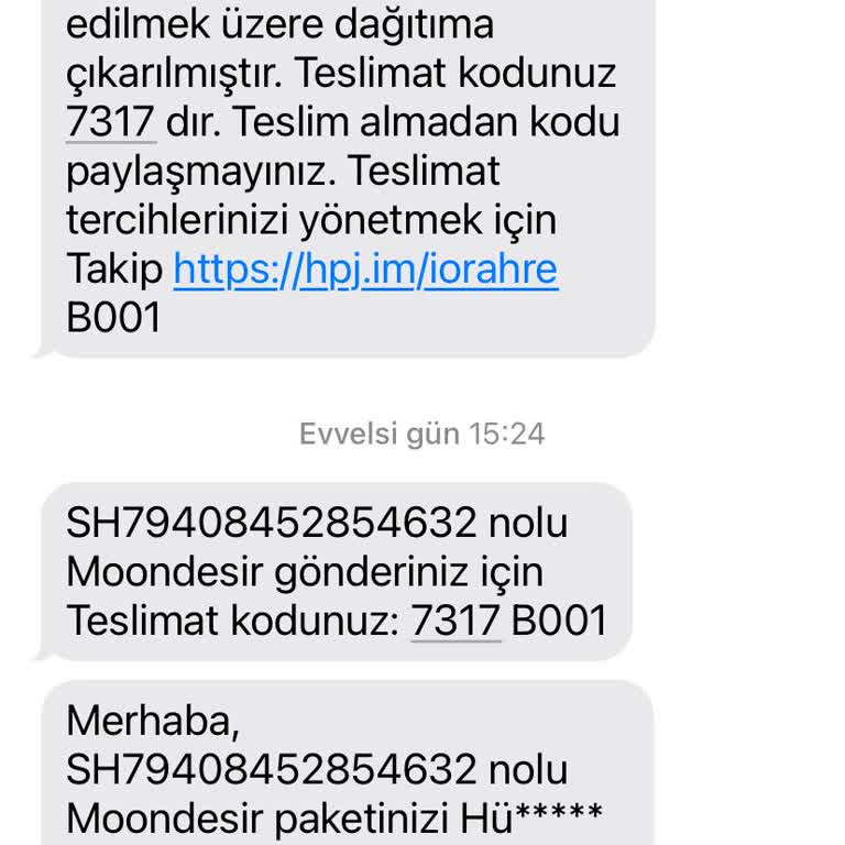 Yanlış Teslimat Ve İletişim Sorunları