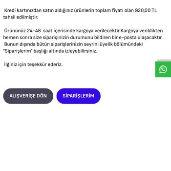 Soldout_clo Yırtık Ürün Yollandı