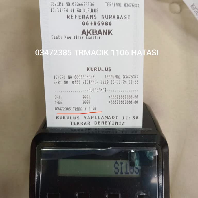 Ödeal Pos Entegrasyonu İptal Sorunu