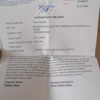 Garanti Sürecinde Mağduriyet: Sıvı Teması İddiası