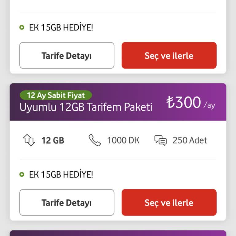 Vodafone Taahhüt Yenileme Sorunları