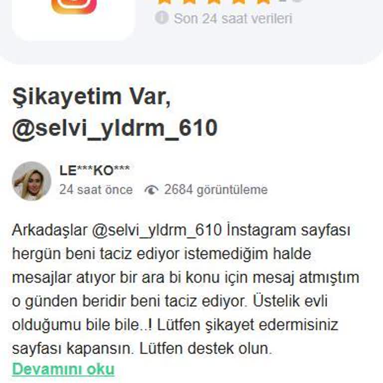 Asılsız İftira Ve Hesap Engelleme Talebi