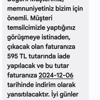 Vodafone'dan Yanlış Faturalandırma Ve Yetersiz Çözüm