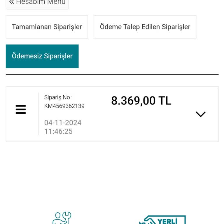 Kumtel'den Sipariş Ve İade Sorunu
