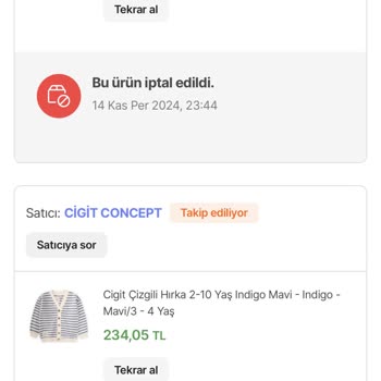 Hepsiburada'da Haberim Olmadan İptal Edilen Siparişler Ve Maddi Zarar