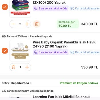 Hepsiburada'da Haberim Olmadan İptal Edilen Siparişler Ve Maddi Zarar