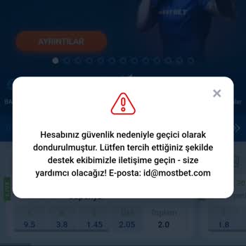 Mostbet'te Hesap Blokesi Ve İletişim Sorunları
