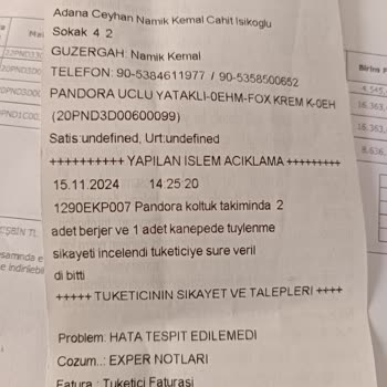 Pandora Oturma Grubundaki Tiftiklenme Sorunu