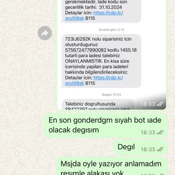 Ayakkabı İadesinde Kesinti Ve İletişim Sorunu