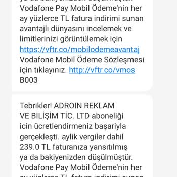 Vodafone Mobil Ödeme Güvenlik Açığı Ve İstenmeyen Üyelikler