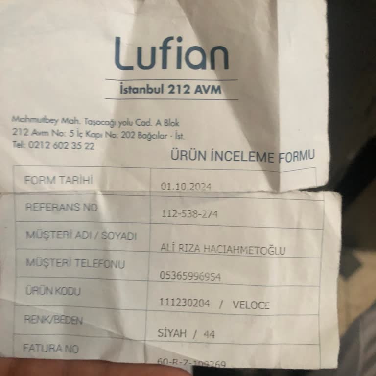 Lufian Ayakkabı Kalitesizliği Ve Müşteri Hizmetleri Sorunu