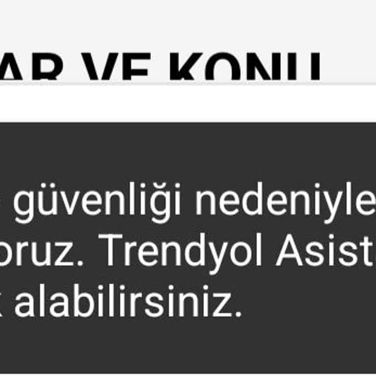 Trendyol Hesabım Haksız Yere Askıya Alındı Ve İade Sorunları