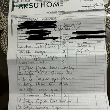 Eksik Parçalar Nedeniyle Zarar Gören Koltuklar