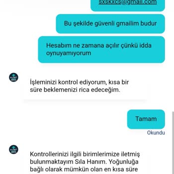 Hesap Bloke Sorunu Ve Yetersiz Müşteri Hizmetleri