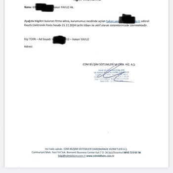 GetirYemek Üyelik Sürecinde Bitmeyen Sorunlar
