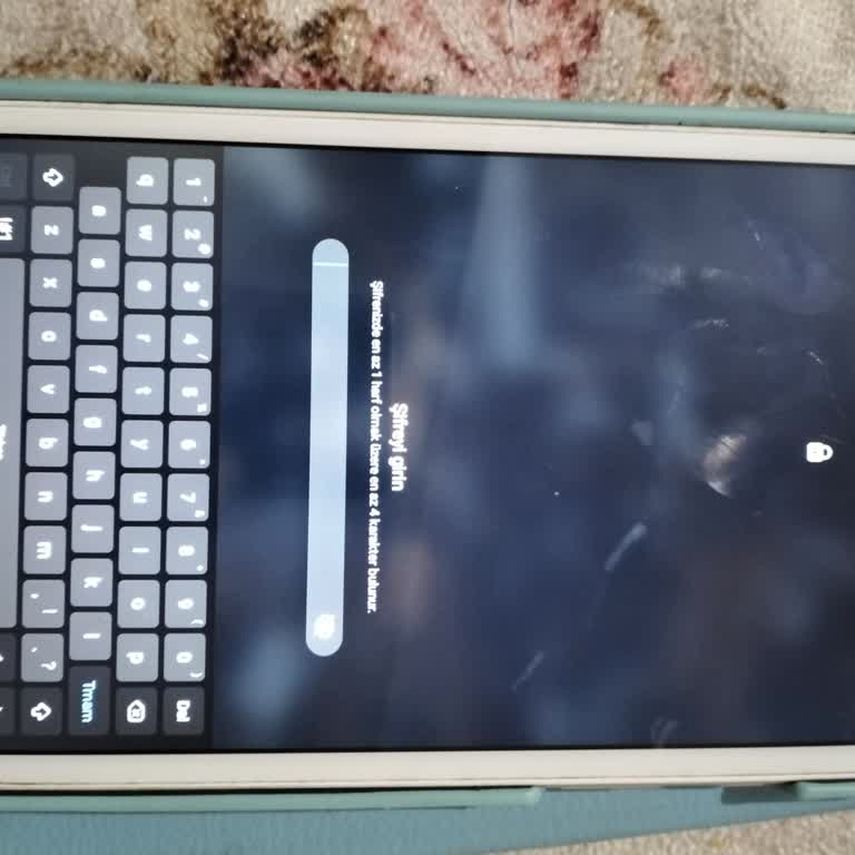 Samsung Galaxy TAB Şifre Sorunu: Acil Çözüm Bekliyorum