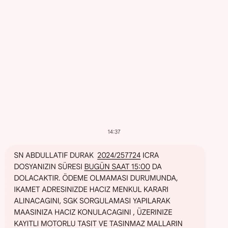 VakıfBank'tan Bilgilendirme Eksikliği Ve Haciz Tehdidi