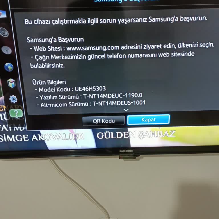 Samsung TV Güncelleme Ve Netflix Sorunları