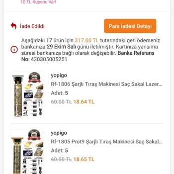 Trendyol Siparişlerinde Gizemli İade Sorunu!