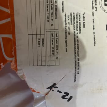 Eksik Sipariş Ve Yanıltıcı Ambalaj Sorunu