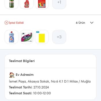 A101 Kapıda Siparişimde İade Sorunu
