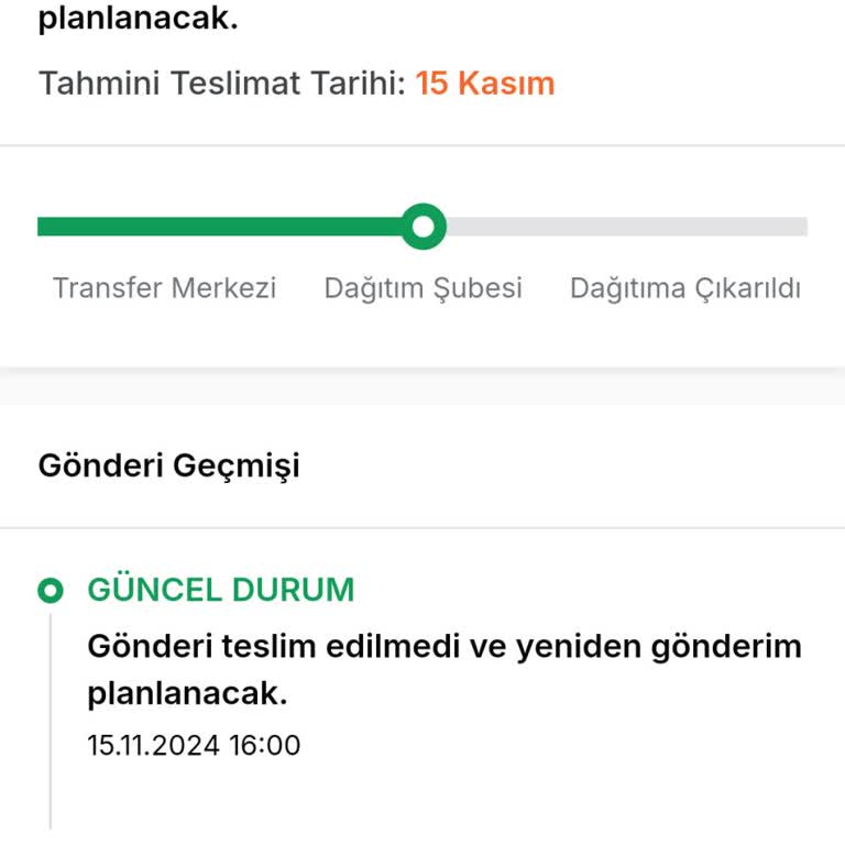 Teslimat Sorunu Ve Müşteri Hizmetleri Yanıltması
