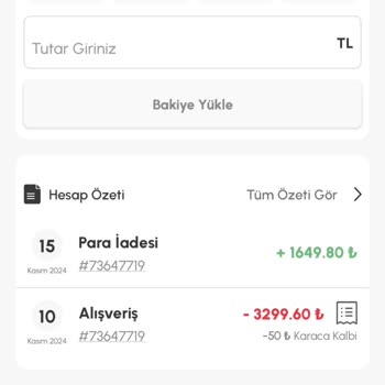 İade Sürecinde Eksik Ödeme Sorunu
