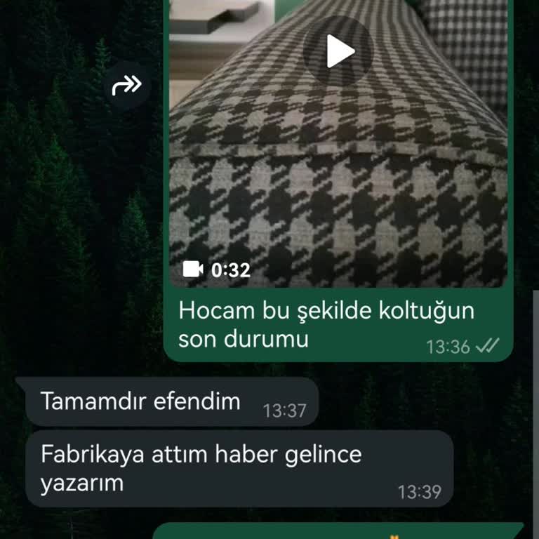 Platin Mobilya'dan Aldığımız Koltuk Deformeleri Ve İlgisizlik
