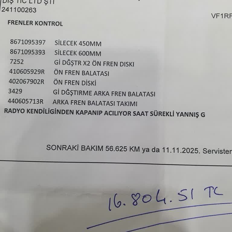 Renault Megane'da Sürekli Gösterge Ve Servis Sorunları