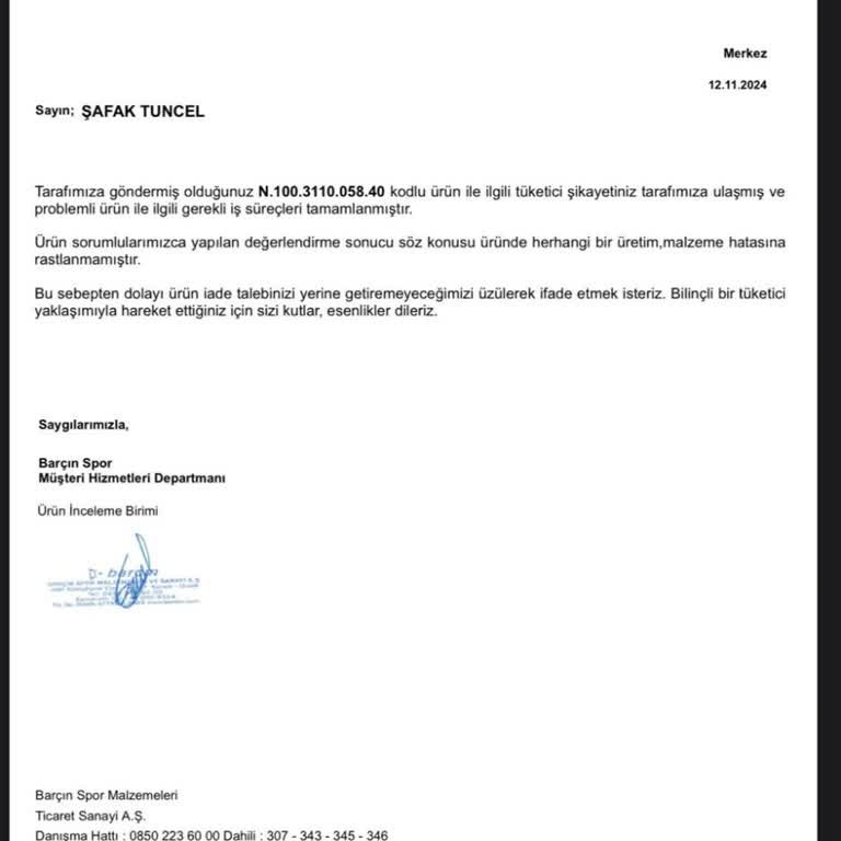 Nike Suluk Garanti Sürecinde Hayal Kırıklığı