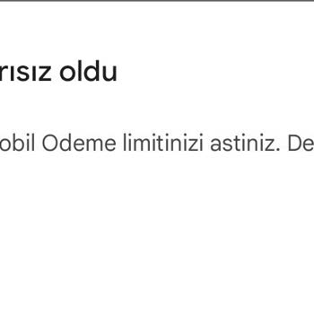 Vodafone Mobil Ödeme Ve Numara Güncelleme Sorunu