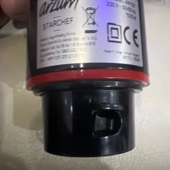 Garanti Kapsamı Dışında Kalan Arzum Blender Seti Sorunu