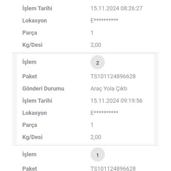 Kargo Teslimatında Yanıltıcı Bilgilendirme