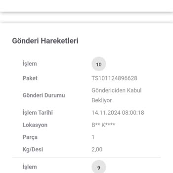Kargo Teslimatında Yanıltıcı Bilgilendirme