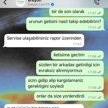 Deformeli Ürün Ve Yetersiz Müşteri Hizmeti