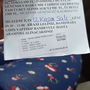 Yenidoğan İçin Ücret Talebi Mağduriyeti