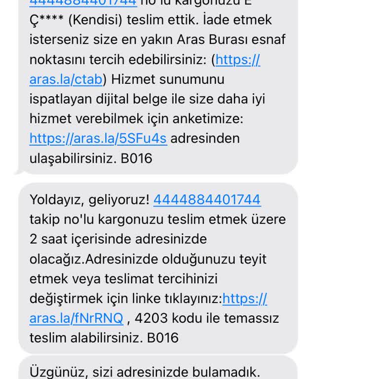 Kargo Teslimatında Yanıltıcı Bilgilendirme Ve Hizmet Eksikliği