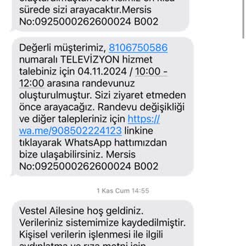 Vestel TV İade Sorunu: Kırık Ürün Ve İletişim Eksikliği