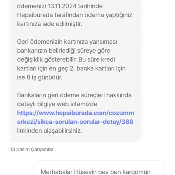 Hasarlı Blender Seti Değişim Sürecinde İade Şoku