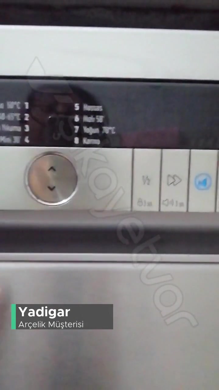 Arçelik Gösterge Mavi Yazılı Işığın Yanıp Sönmesi! videonun kapak resmi