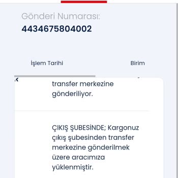 Kayıp Kargo Ve Müşteri Hizmetleri Sorunu