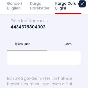 Kayıp Kargo Ve Müşteri Hizmetleri Sorunu