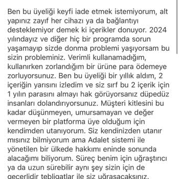 Blutv Üyelik İadesinde Yanlış Politika