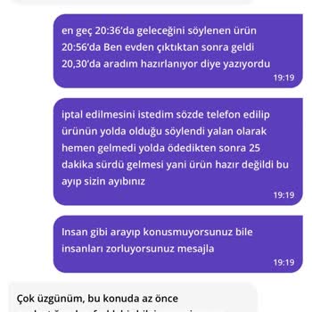 Sipariş Teslim Edilmedi, Para İadesi Yapılmadı!