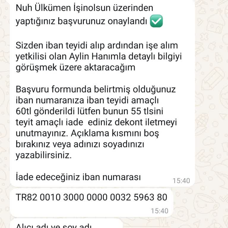 Kişisel Bilgilerimin İzni Dışında Kullanılmasına Karşı Uyarı
