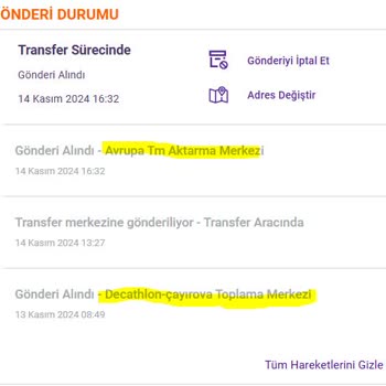 Decathlon Dambıl Siparişimde Kargo Sorunu