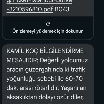 Otobüs Rötar Sorunu Ve Zaman Kaybı